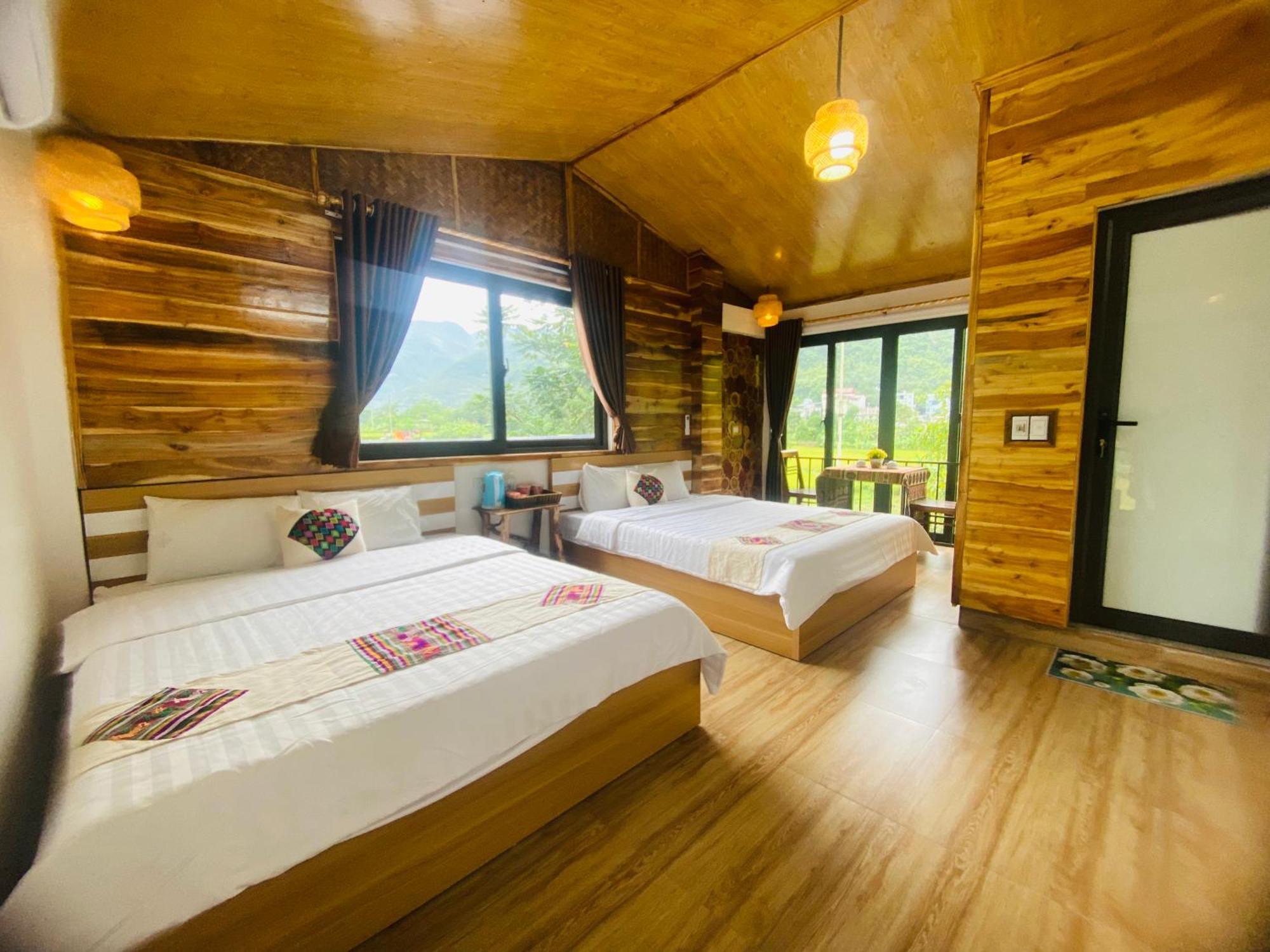 Homestay Quan Hang ماي تشاو المظهر الخارجي الصورة